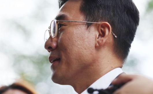 조영탁 IMS모빌리티 대표가 지난 8월 20일 조사를 받기 위해 김건희 여사 관련 의혹을 수사하는 민중기 특별검사팀으로 출석하고 있다. 연합뉴스