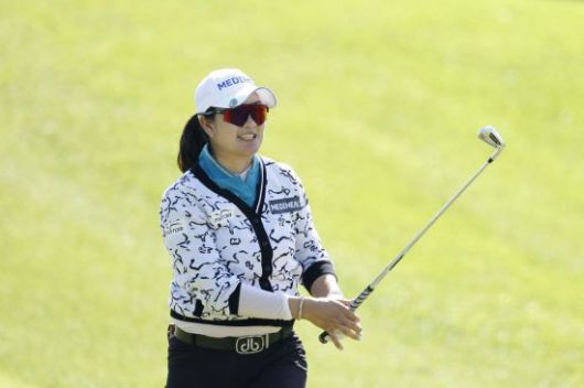 김아림은 올해 메디힐의 후원을 받고 힐튼 그랜드 배케이션스 토너먼트 오브 챔피언스에서 우승했다. AFP연합뉴스