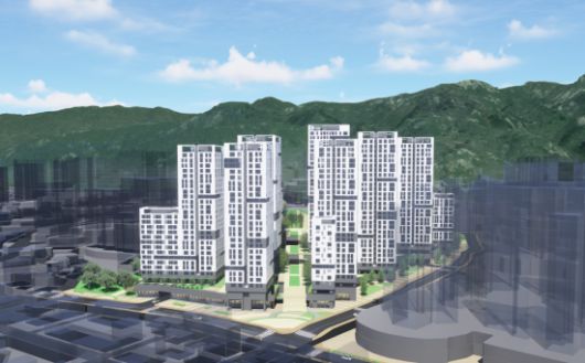 서대문구 홍제4구역 정비사업 투시도. 서울시