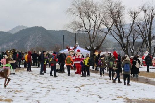 분천 2024 산타마을 전경