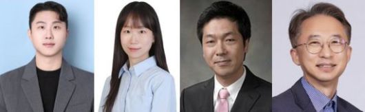 사진 왼쪽부터 오경석 연세대 연구원, 이지은 고려대 연구원, 곽상규 고려대 교수, 이상영 연세대 교수. 연세대 제공