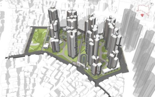 은평구 구산역세권 장기전세주택사업 정비구역 조감도. 서울시 제공