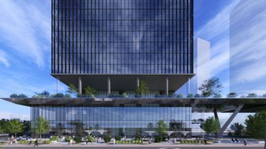 강남구 삼성동 171-2 일대에 조성되는 복합시설 탄천변 중저층부 예상도. 서울시 공