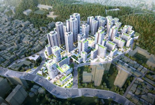 신림8구역 일대 조감도. 서울시 제공