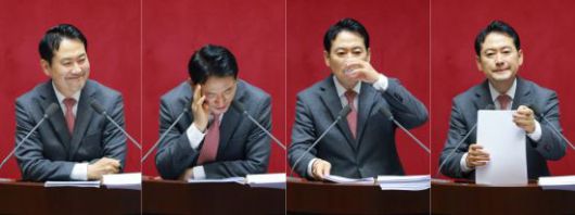 장동혁 국민의힘 대표는 지난 22일 오전 11시 40분부터 24시간 동안 내란전담재판부 설치법에 대한 필리버스터를 했다. 연합뉴스