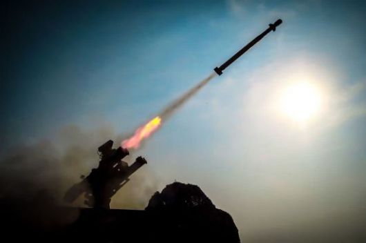 이란 혁명수비대, 해상 훈련 중 미사일 발사 EPA연합뉴스