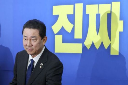 김병기 전 더불어민주당 원내대표. 강진형 기자