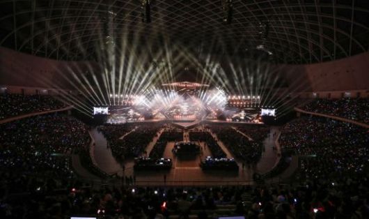 제40회 골든디스크 어워즈 전경. HLL중앙 제공