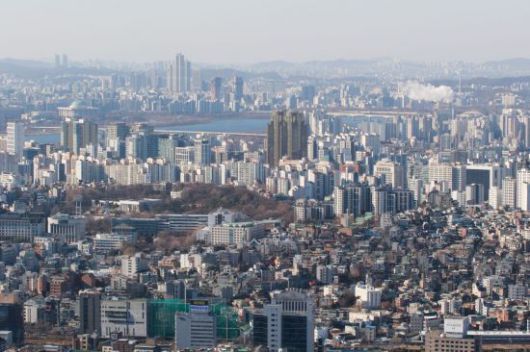 남산에서 바라본 서울 시내 아파트 모습. 연합뉴스