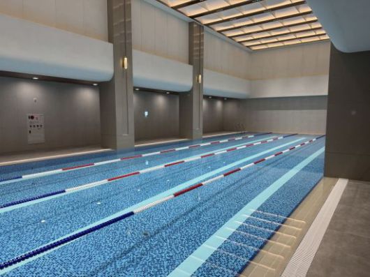 '잠실 르엘' 커뮤니티 시설 수영장. 롯데건설