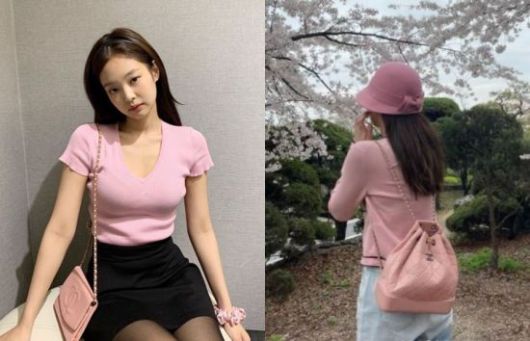 샤넬 하우스앰배서더인 블랙핑크 제니. 제니 인스타그램