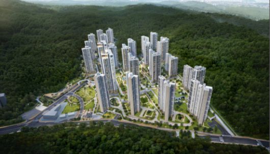 백사마을 조감도. 노원구 제공.