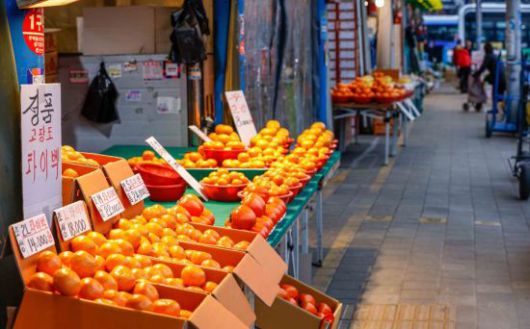 서울 동대문구 청량리청과물시장이 한산한 모습을 보이고 있다. 강진형 기자