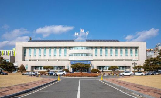 광양시 청사 전경.