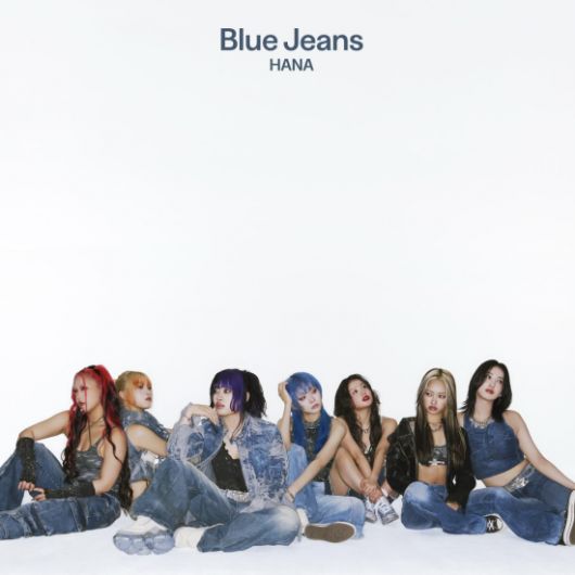 HANA의 2번째 싱글 'Blue Jeans' 앨범 표지. 공식 홈페이지.