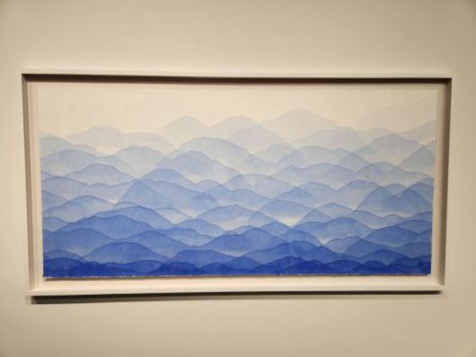 김민정 'Blue Mountain'(2025). 서믿음 기자