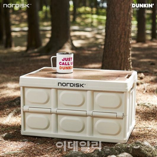 던킨이 판매한 ‘노르디스크 폴딩박스’(사진=던킨)