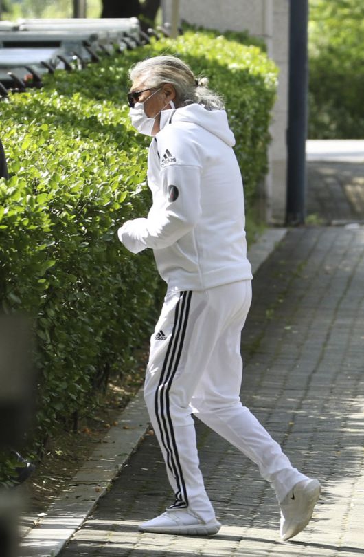 가수 나훈아가 지난 21일 오전 서울 여의도 KBS 본관에서 열린 한가위 대기획 ‘대한민국 어게인 나훈아’ 리허설에 참석하고 있다 (사진=뉴스1)