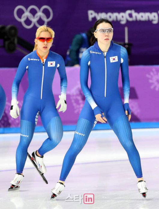 (왼쪽부터) 김보름, 노선영 (사진=뉴시스)