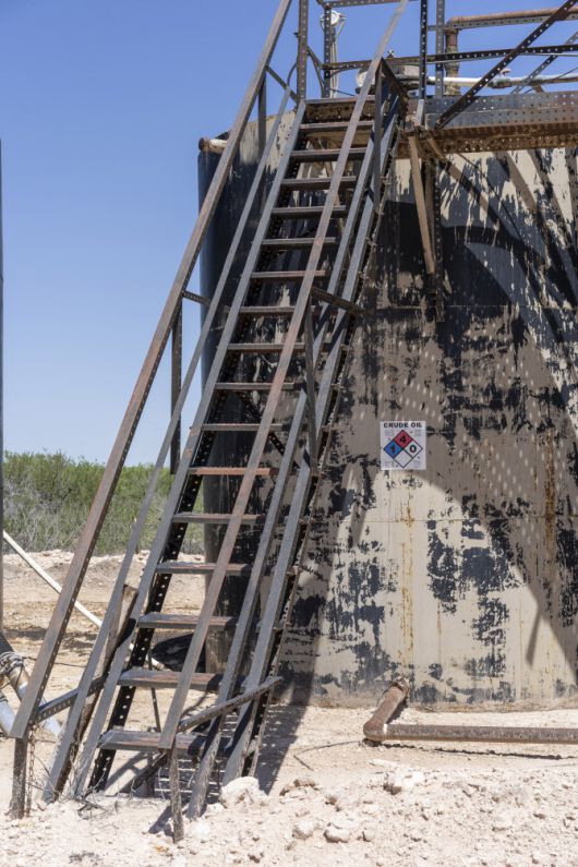 미 텍사스주 페르미안의 석유탱크(사진=AFP)