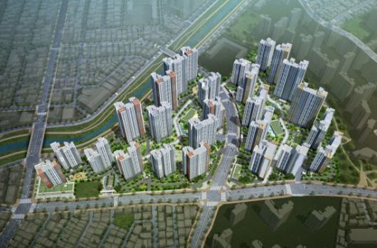 베르몬트로 광명 조감도(사진=대우건설 제공)