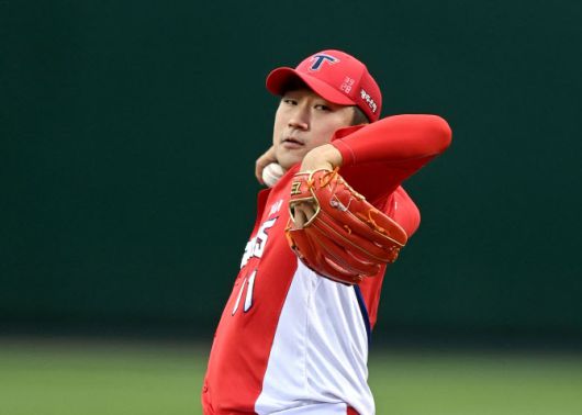 KIA타이거즈에서 한화이글스로 팀을 옮기는 우완투수 이민우. 사진=KIA타이거즈