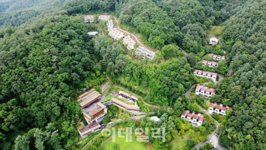 강원도 홍천 종자산 깊은 자락에 자리한 힐리언스 선마을