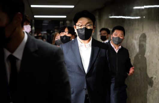 권성동 국민의힘 원내대표가 지난 27일 오후 서울 여의도 국회에서 열린 국민의힘 비공개 의원총회에 참석하고 있다. (사진=뉴시스)