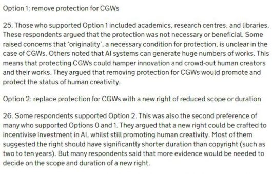 (사진=영국 지식재산청 논의 내용)