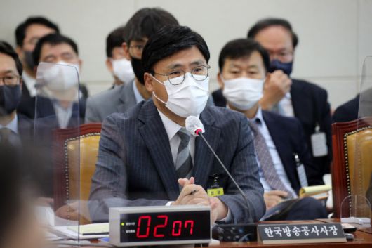 김의철 KBS 사장. 사진=뉴시스