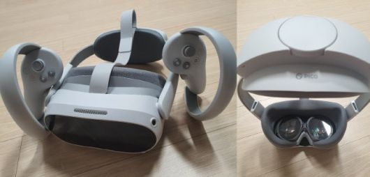 ‘피코4’의 외관 디자인. (사진=김정유 기자)