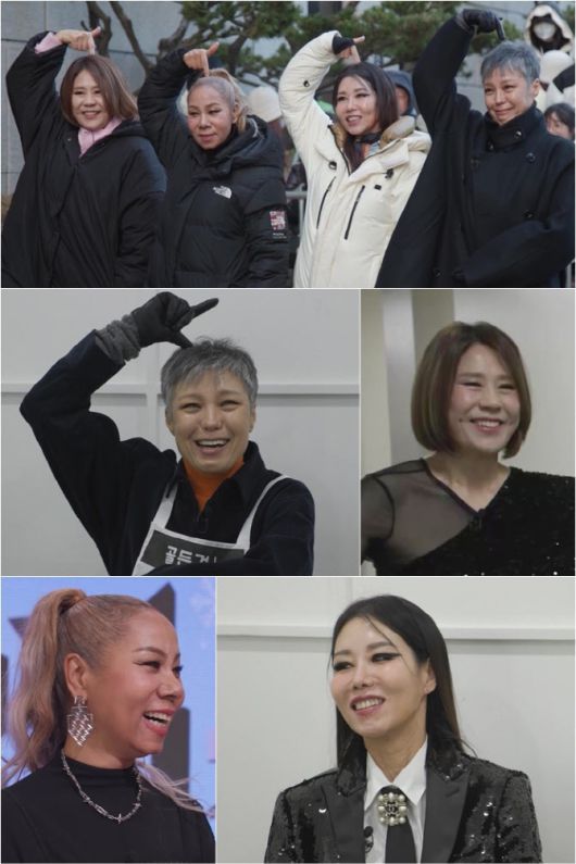 골든걸스 음악방송 출근길(사진=KBS)