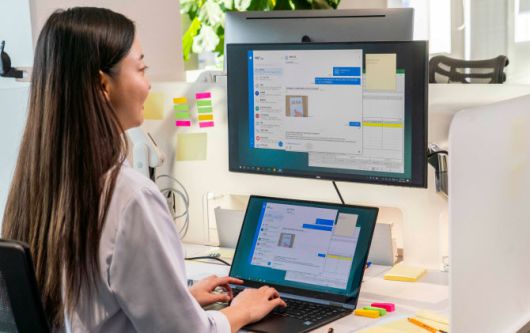 ‘채팅+’ PC버전 이용화면