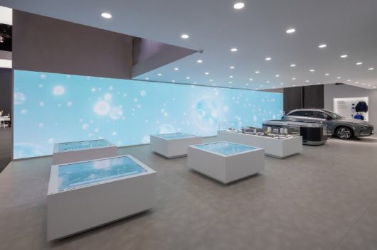 2024 베이징 국제 모터쇼 현대차관 내 수소기술존. (사진=현대차)