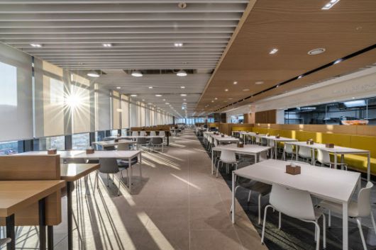 경기도 판교 HD현대 글로벌 R&D센터 구내식당 전경.(사진=HD현대)