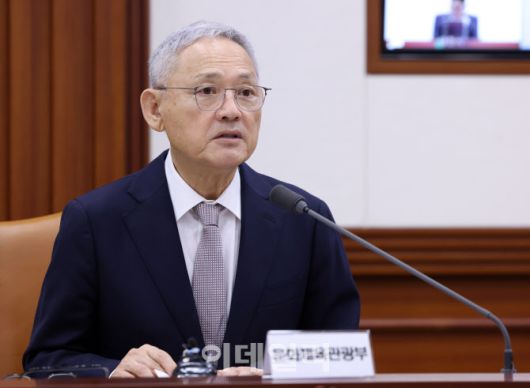 유인촌 문화체육관광부 장관. (사진=문화체육관광부)