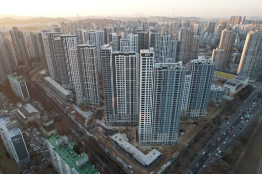 철산주공8·9단지를 재건축한 ‘철산자이 더 헤리티지’.(사진=GS건설)