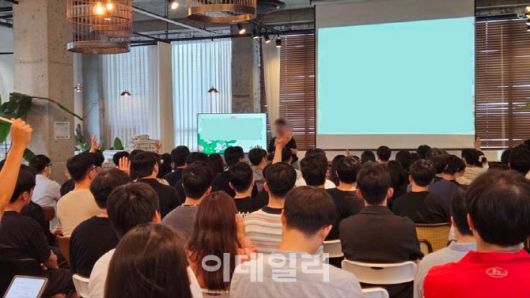 캐치카페 채용설명회 현장(사진=진학사캐치)