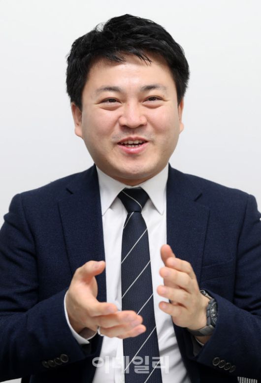 대한법률구조공단 서울중앙지부 박성태 변호사가 이데일리와 인터뷰를 하고 있다. (사진=이데일리 방인권 기자)