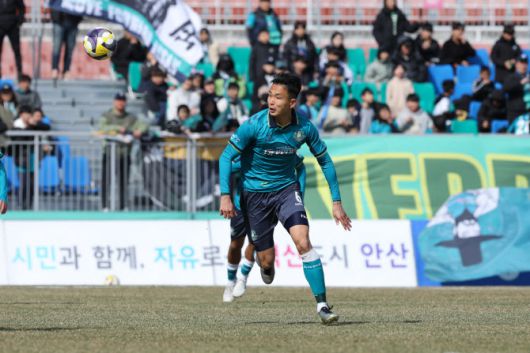 김현태(안산). 사진=한국프로축구연맹