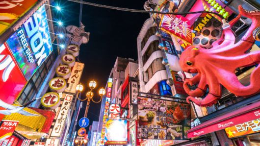 오사카 도톤보리의 야경 (사진=일본정부관광청)