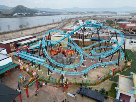 레고랜드의 ‘스핀짓주 마스터’ 시설 전경