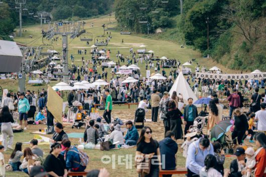 지난해에 이어 올해도 선보이는 엘리시안강촌 리조트의 ‘숲 속 빵 시장’(사진=엘리시안강촌 리조트)