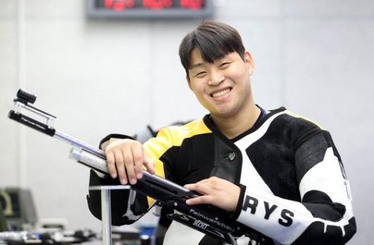장애인사격선수로 변신한 유연수씨.(사진=대한장애인체육회)