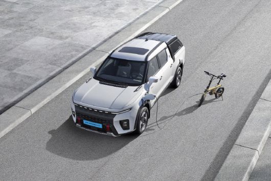 KG모빌리티 무쏘 EV. (사진=KGM)