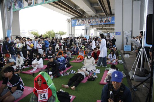 지난해 열린 한강 멍때리기 대회 모습. (사진=서울시)