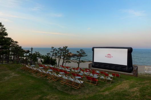 쏠비치 양양의 선셋 시네마 전경