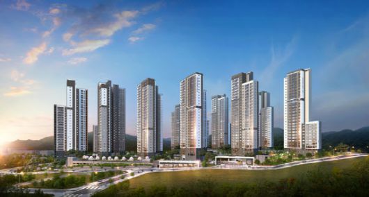 클러스터용인 경남아너스빌 투시도.(사진=SM스틸건설부문)