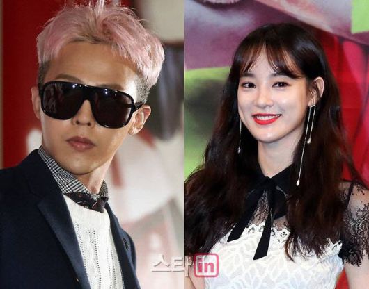 지드래곤(왼쪽)과 이주연(사진=이데일리 DB)