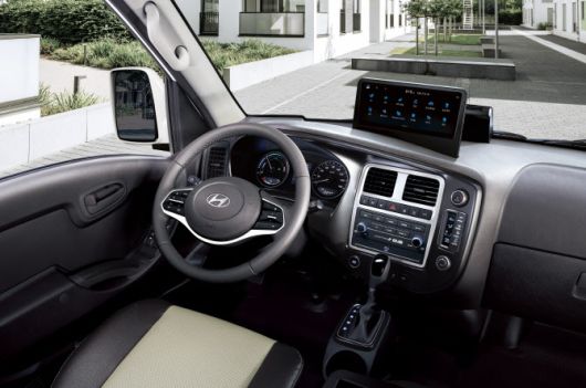 2025 포터 II 일렉트릭 특장차 내장. (사진=현대차)